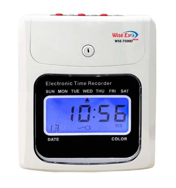 Máy chấm công thẻ giấy Wise Eye WSE-7500D